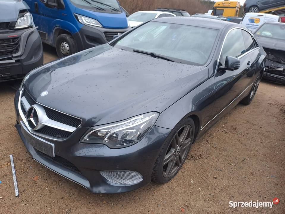 Mercedes E220 Coupe LIFT Automat Piekny z nawigacja wielkopolskie Dobrzyca