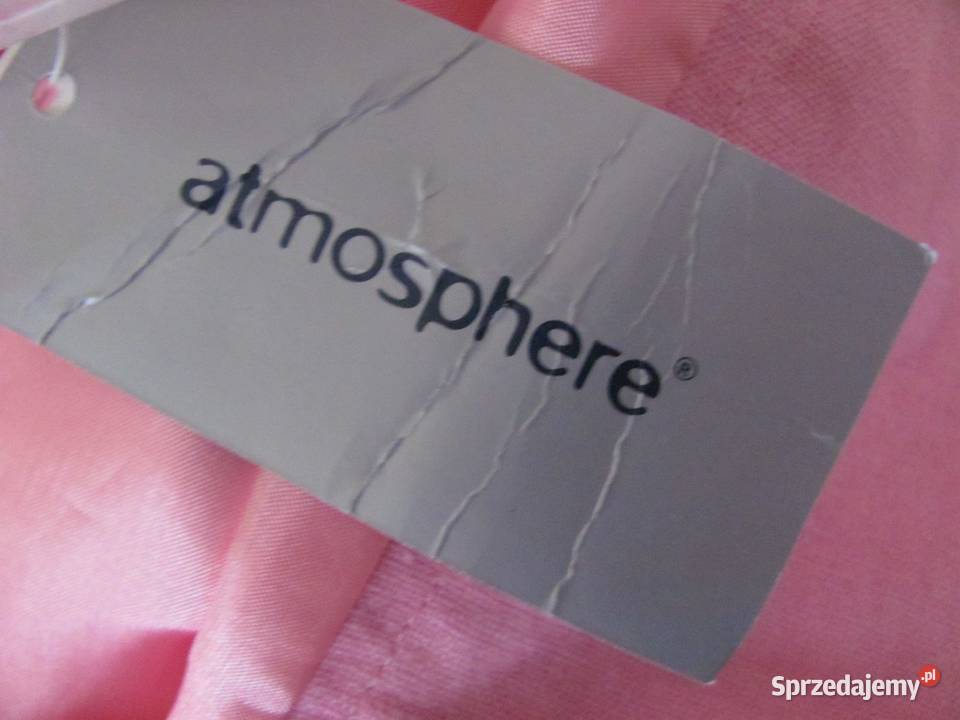 różowa lniana spódnica r L 40 atmosphere różowy lubelskie