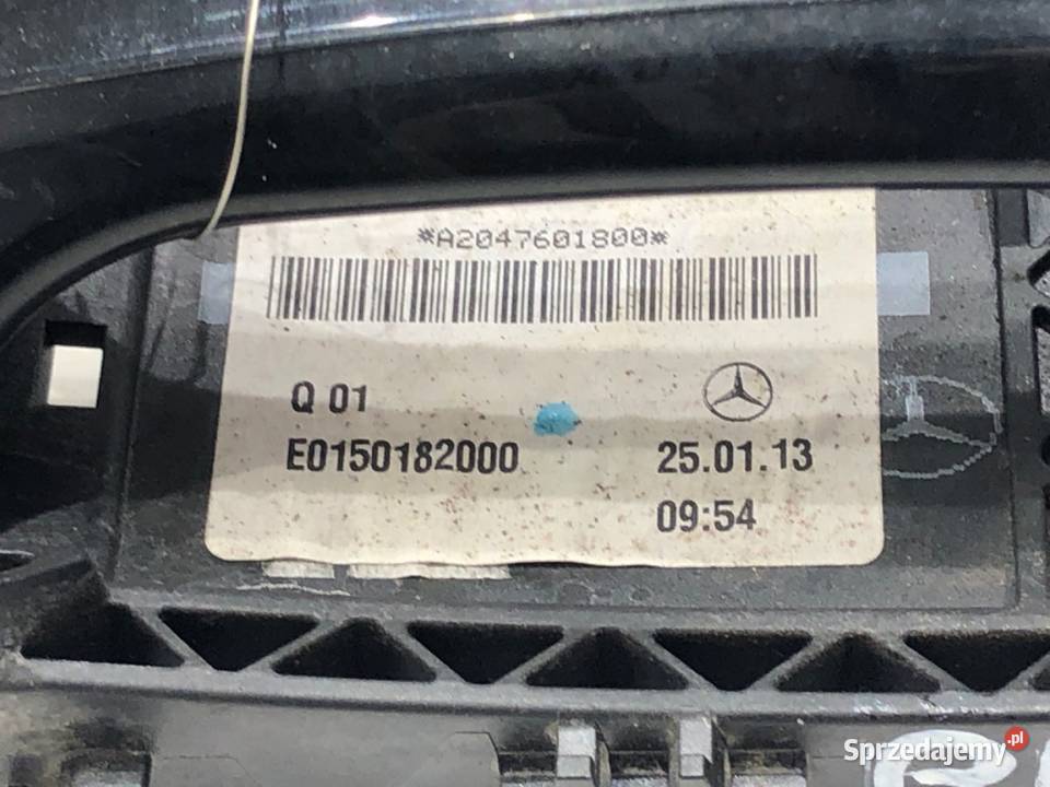 KLAMKA ZEWNĘTRZNA PRAWY PRZÓD MERCEDES W176