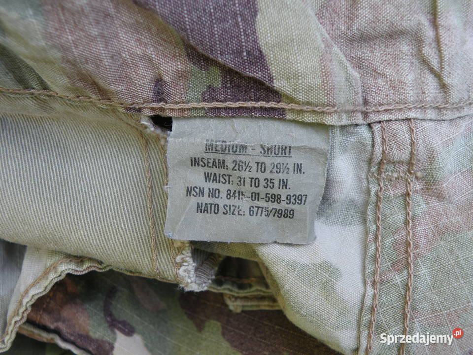 Spodnie FRACU multicam ocp medium short dolnośląskie Wrocław sprzedam