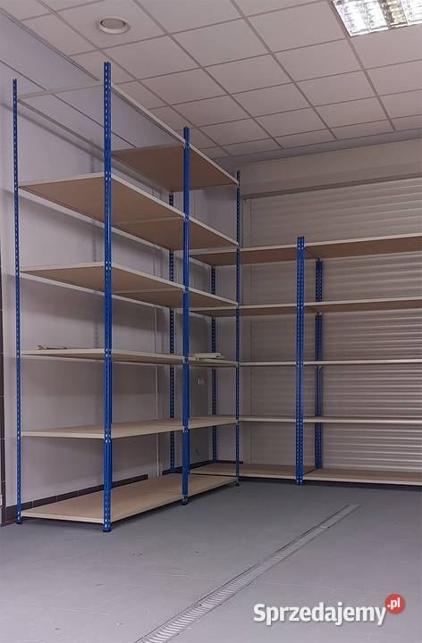 Mocne Regały Metalowe Magazynowe 5 Lat Gwarancji Łódź