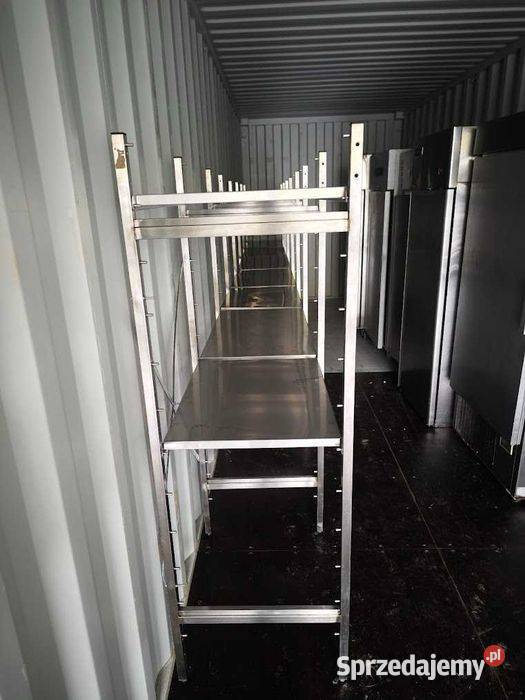 Regały gastronomiczne nierdzewne 650 regulacja Góra
