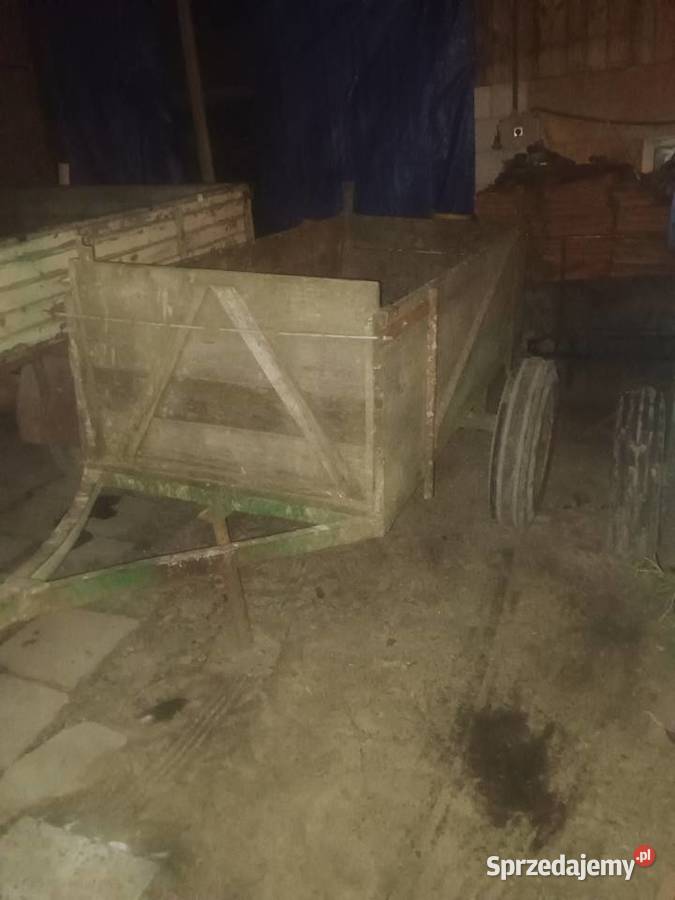 Przyczepka wózek rolniczy rolnicza dwukołowy Michałowice sprzedam