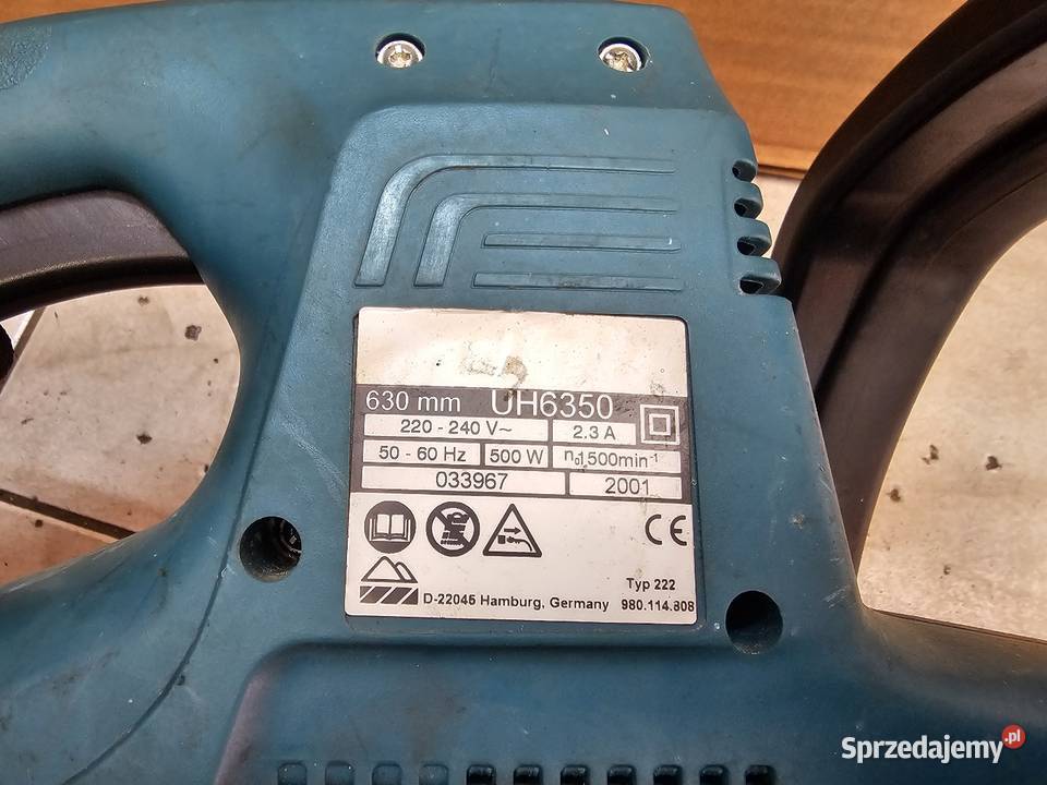 Nożyce ogrodowe Makita 63 UH6350 nożyce dolnośląskie