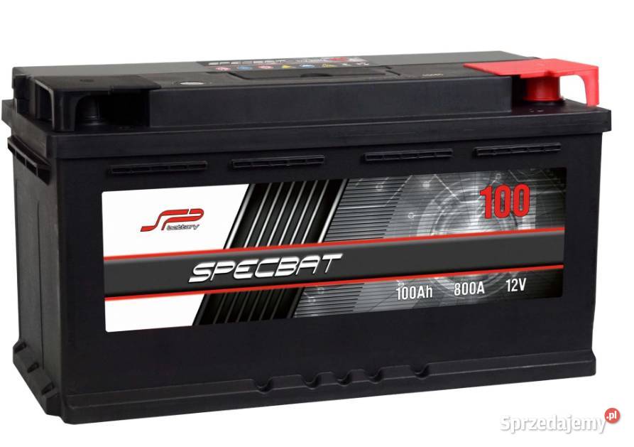 Akumulator SPECBAT 100Ah 800A EN PRAWY PLUS
