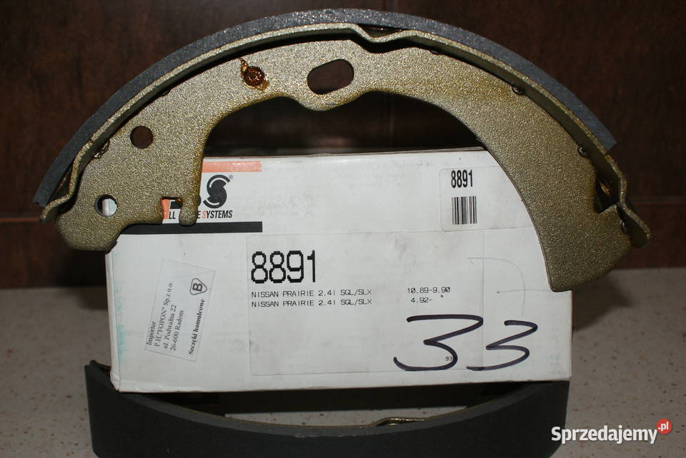 8891 ABS SZCZĘKI HAMULC NISSAN PRAIRIE 24 9294 Białobrzegi