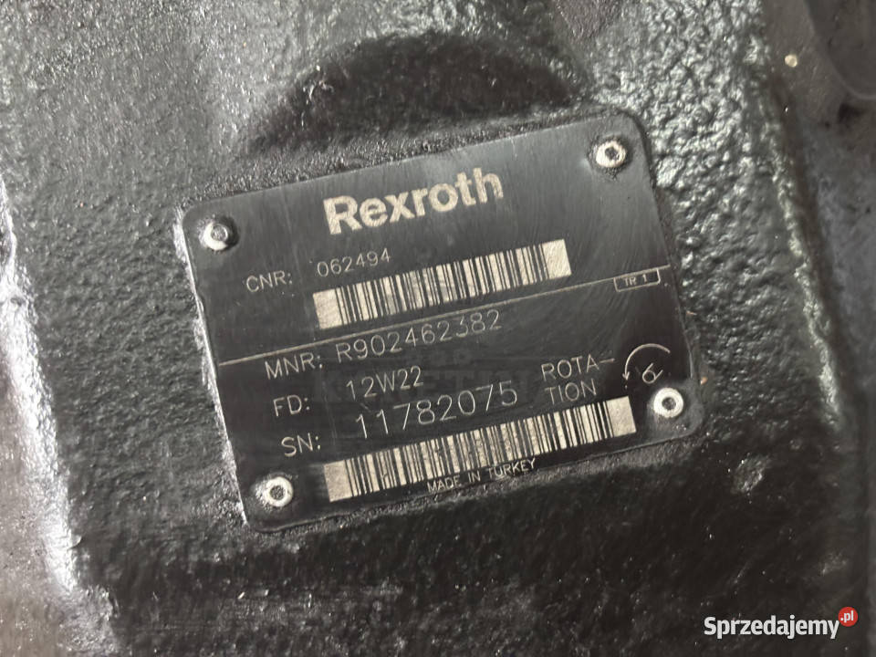 Bosch Rexroth R902462382 Pompa Hydrauliczna wielkopolskie Jastrzębniki