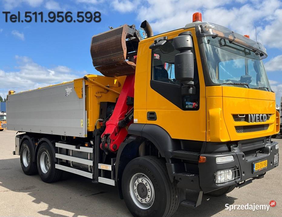 IVECO WYWROTKA 6X6 Z DWIGIEM Warszawa sprzedam