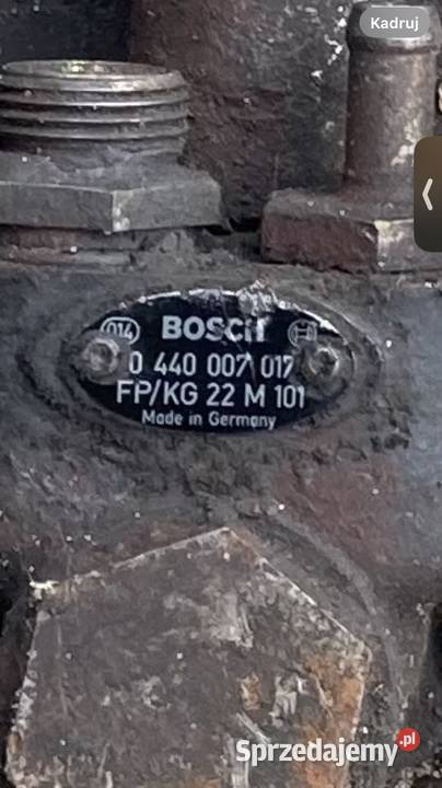Pompa wtryskowa Mercedes Warszawa
