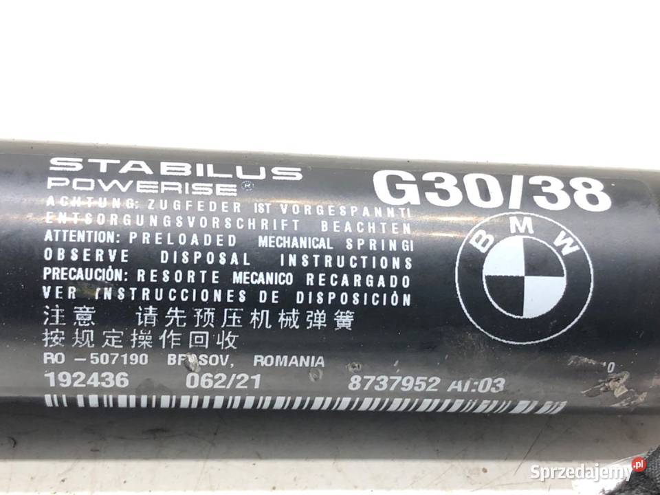 SIŁOWNIK TELESKOP BMW G30 8737952 44 625 podkarpackie