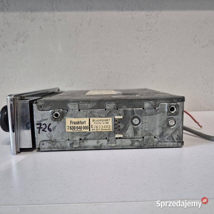 Kolekcjonerskie radio Blaupunkt Frankfurt Koszalin