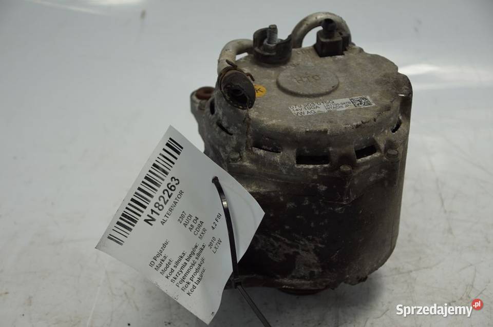 ALTERNATOR AUDI A8 D4 07990315Q Pozostałe