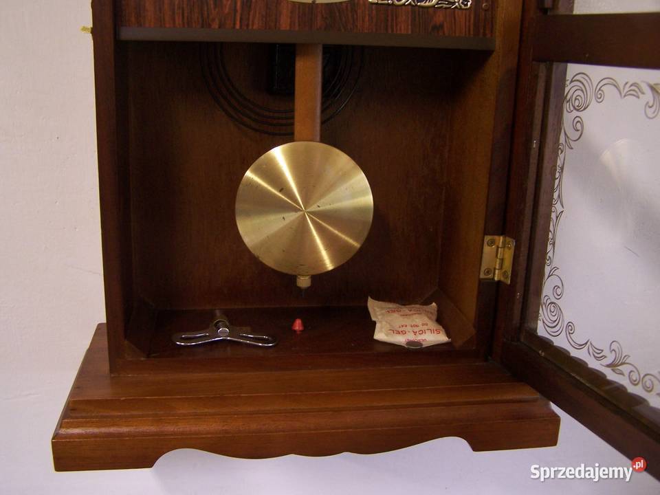 Zegar ścienny mechaniczny JUPITER 31 Day sprawny Wyposażenie wnętrz Koszalin