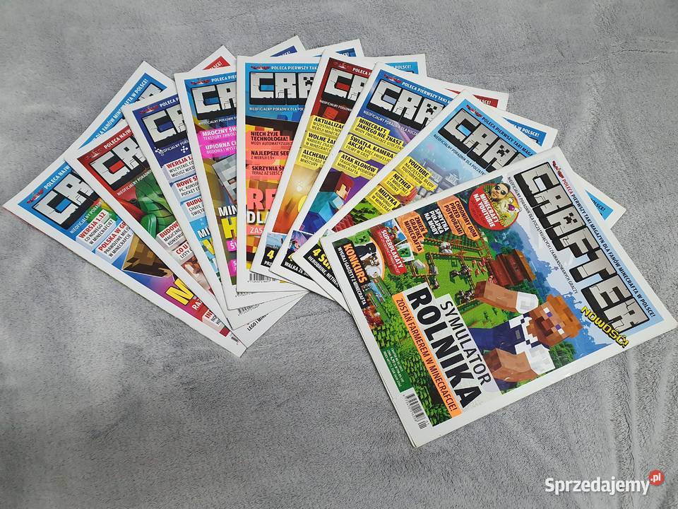 Crafter zestaw 9 numerów Gdynia