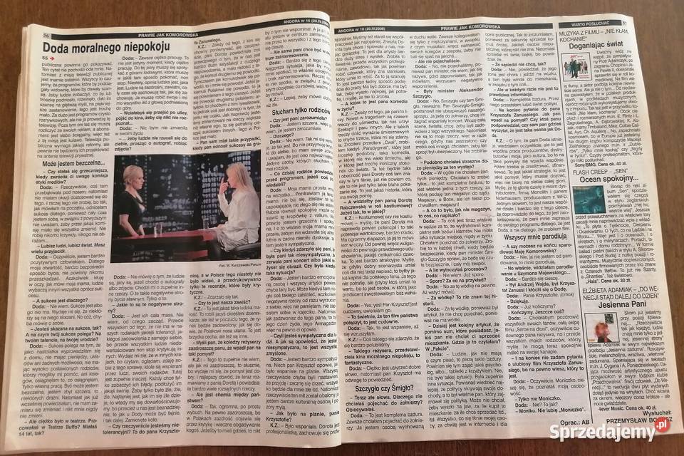 Czasopismo ANGORA z 2007 i 2008rDwa egzemplarze