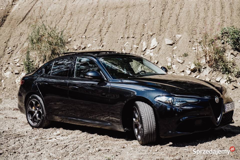 Na ślub Alfa Romeo GIULIA VELOCE TI 310 do ślubu Wynajem pojazdów