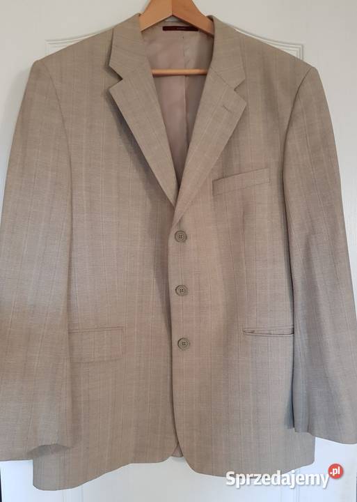 LXL garnitur marynarka klubowa lniana elegancka Rozmiar XL świętokrzyskie Kielce sprzedam