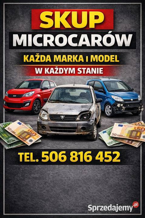 SKUP MICROCARÓW AIXAM CHATENET LIGIER MICROCAR Nowy Sącz