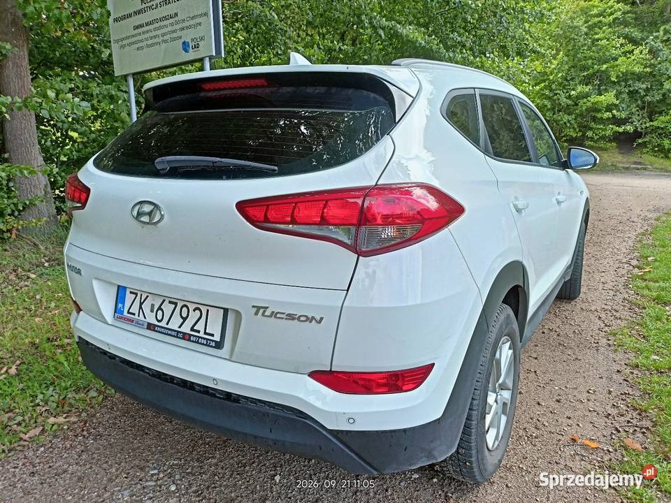 Hyundai Tucson lll bezwypadkowy zadbany immobilizer Koszalin