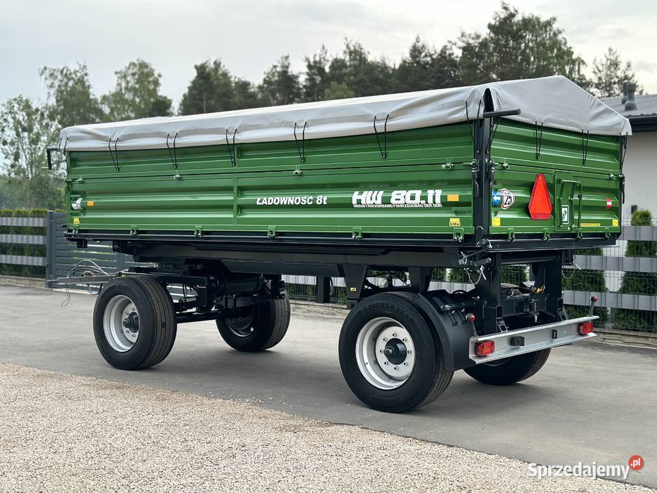 Przyczepa Rolnicza HL HW 3 Stronny Wywrot