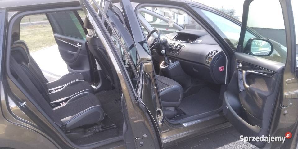 Citroen C4 grand Picasso 20hdi exlusiv brązowy C4 Grand Picasso pomorskie Kościerzyna
