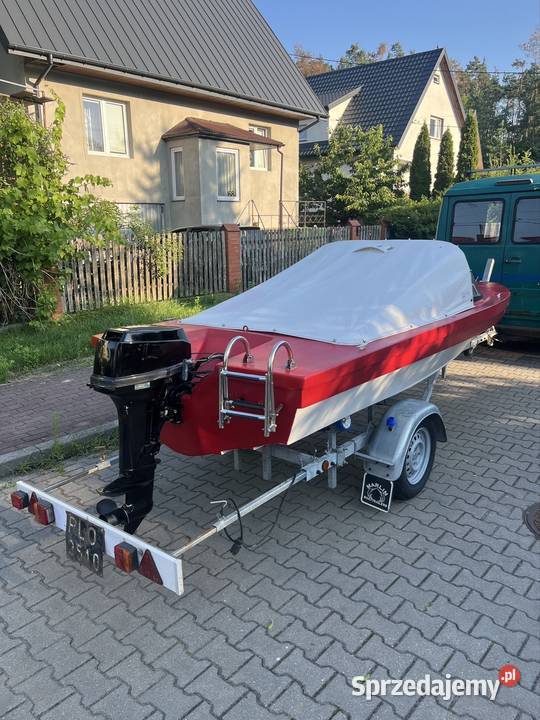 Motorówka Lodka 42m bez patentu silnik Tohatsu Płock