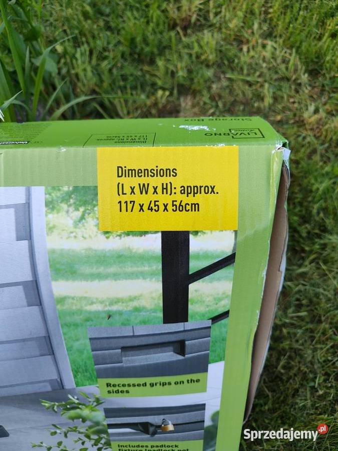 Skrzynia ogrodowa na działkę Olecko sprzedam