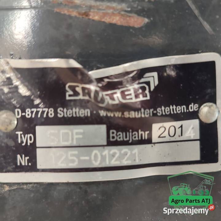 TUZ Przedni Podnośnik Sauter SDF 12501221 Ciechanowiec