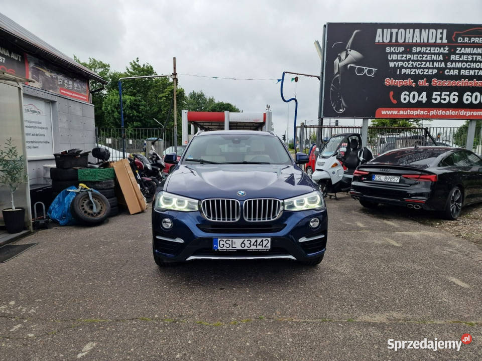 BMW X4 20 Diesel 190 XDrive Full LED Kamera asystent pasa ruchu Słupsk