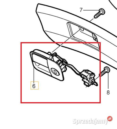 VOLVO S80 klamka uchwyt schowka pasazera OE