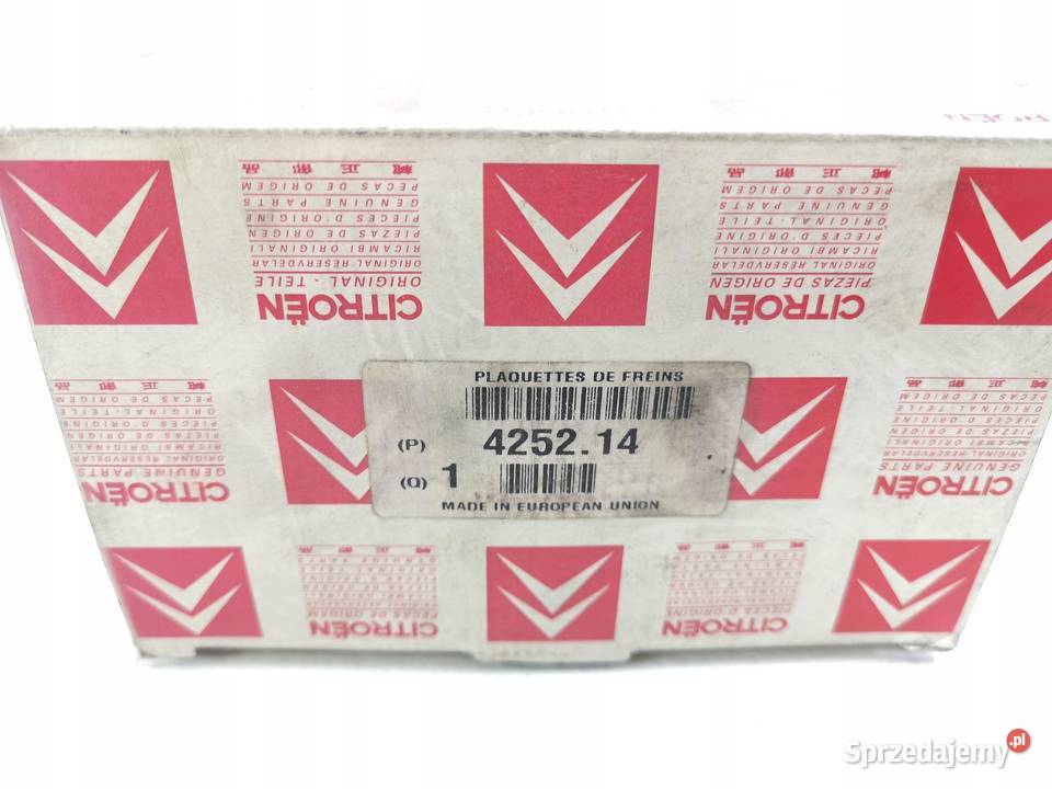 KLOCKI HAMULCOWE PRZÓD CITROEN C5 18 0104 ORI