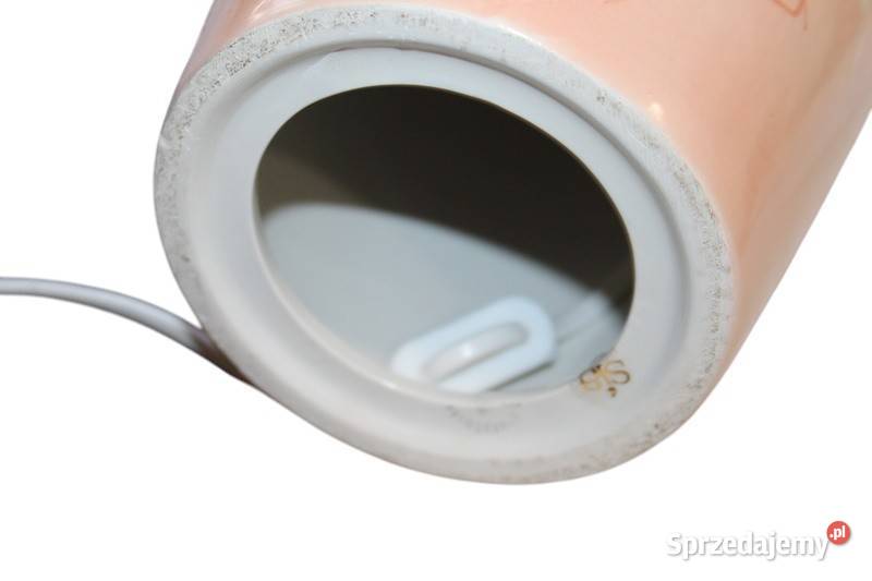 Ceramiczna lampa ręcznie malowana 273 Szczecin