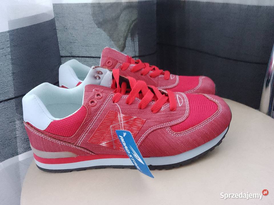 Buty sneakersy sportowe damskie czerwony Chrzanów