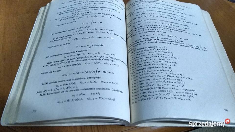 Zbiór zadań z metod matematycznych fizyki Gdańsk sprzedam