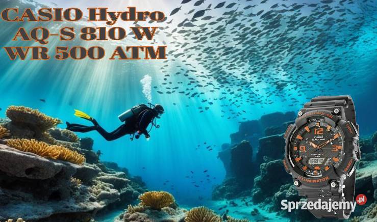 Casio AQS810W1 Hydro Diver WR 500 ATM Ciechanów
