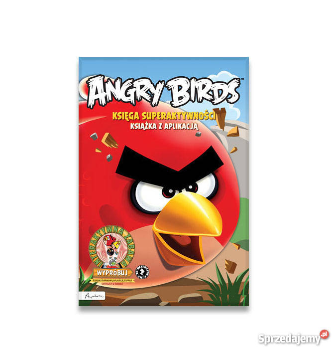 Angry birds księga superaktywności książka z śląskie Katowice sprzedam