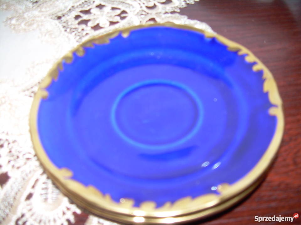 Talerze Porcelanowe różne komplety sygnowane