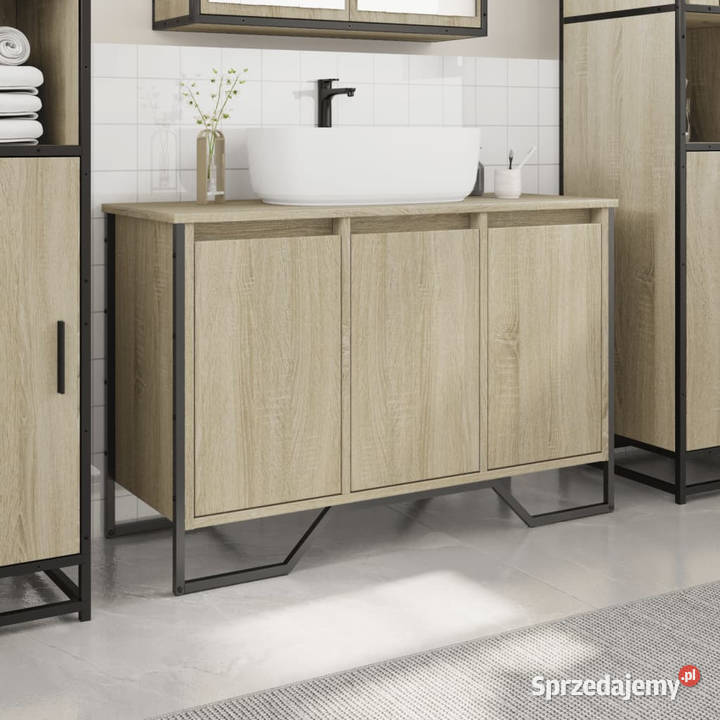 Szafka pod umywalkę dąb sonoma 91x35x60 WM848660 Warszawa