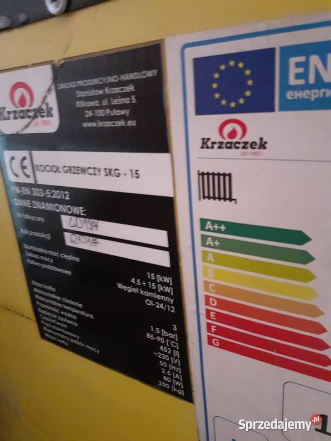 Piec 15 kw krzaczek