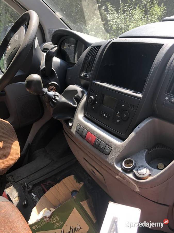 Fiat Ducato 23 mjtd części uszkodzony Pobiedziska