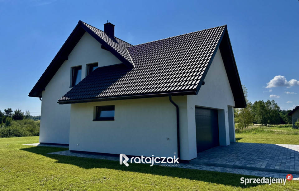 sprzedaży domu wolnostojącego 180m2 Kłodawa stan surowy zamknięty