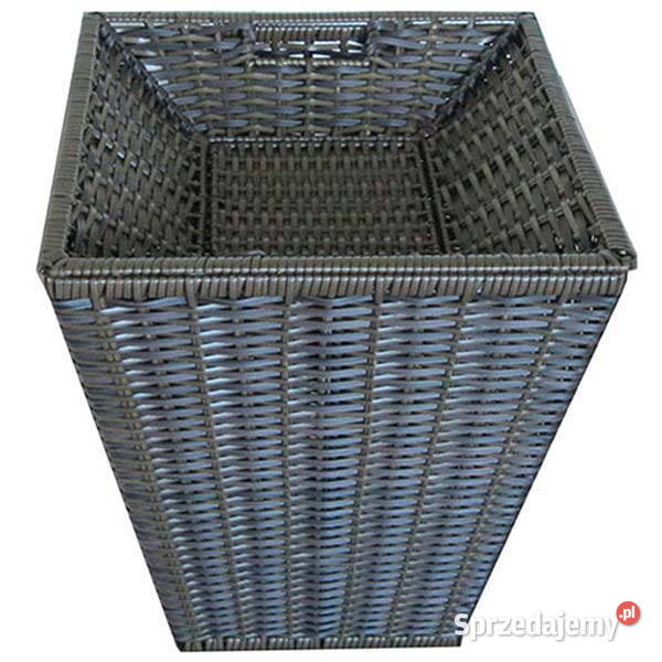 Kosze z polirattanu zestaw kwadratowy 45x45 Kraków