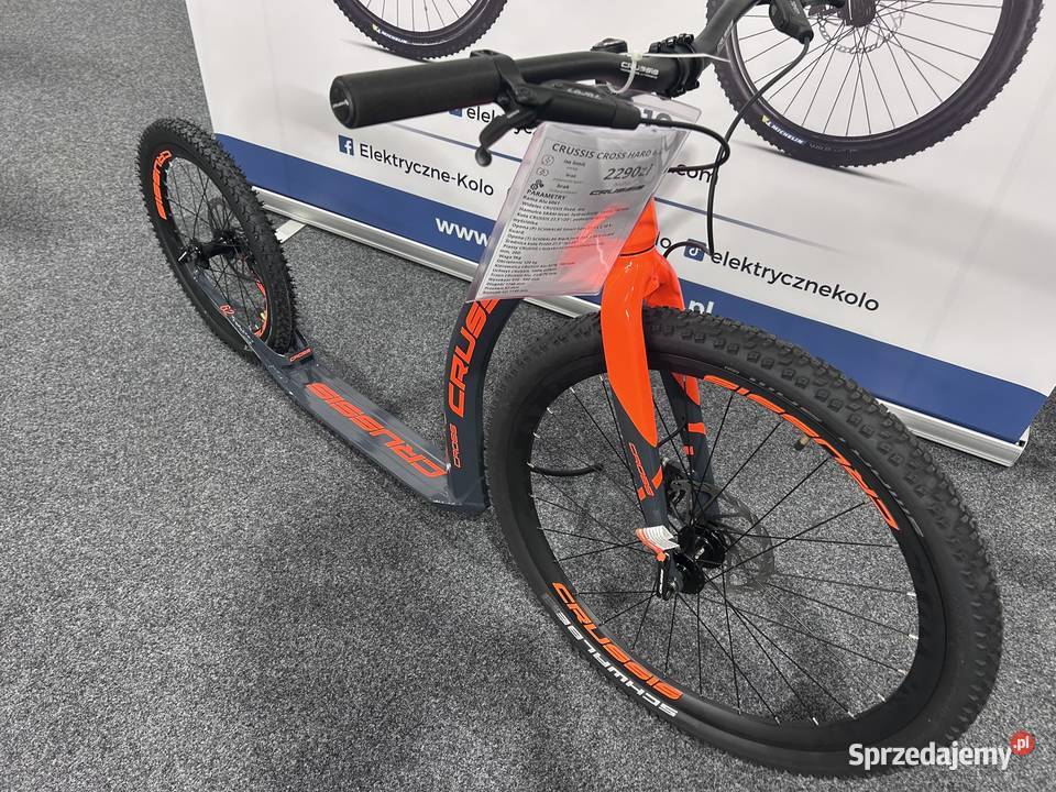 hulajnoga Crussis Cross 62 OrangeBlack Raty 0