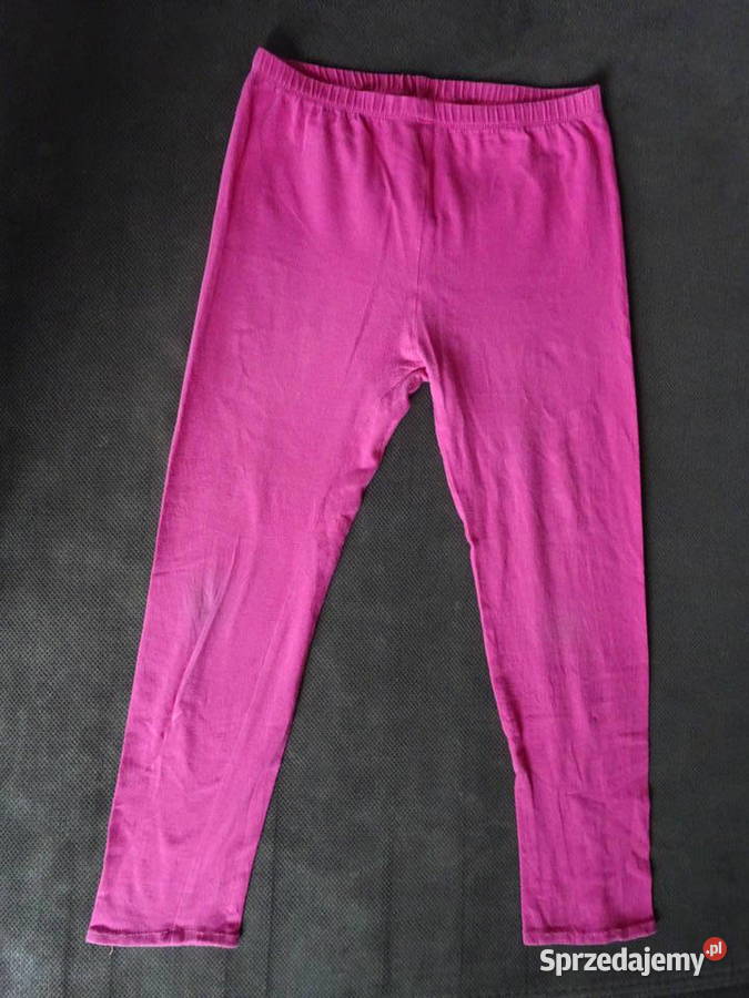 Legginsy różowe rozmiar 156 sprzedam