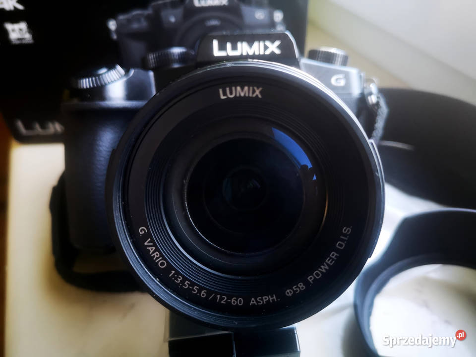 Panasonic DMCG80M Lumix bezlusterkowy aparat Aparaty