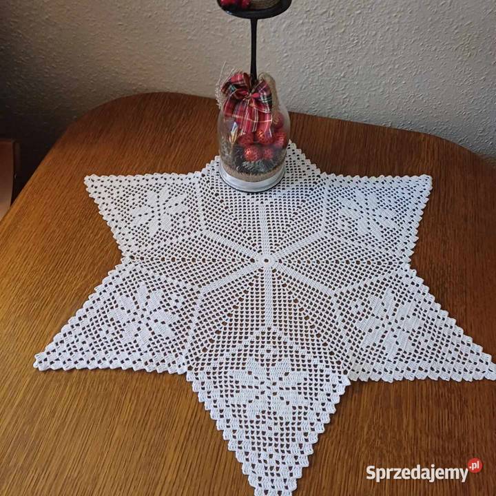Serwetka szydełkowa rękodzieło Częstochowa sprzedam