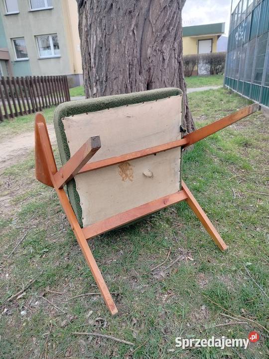 Fotel prl Świdnica Polska