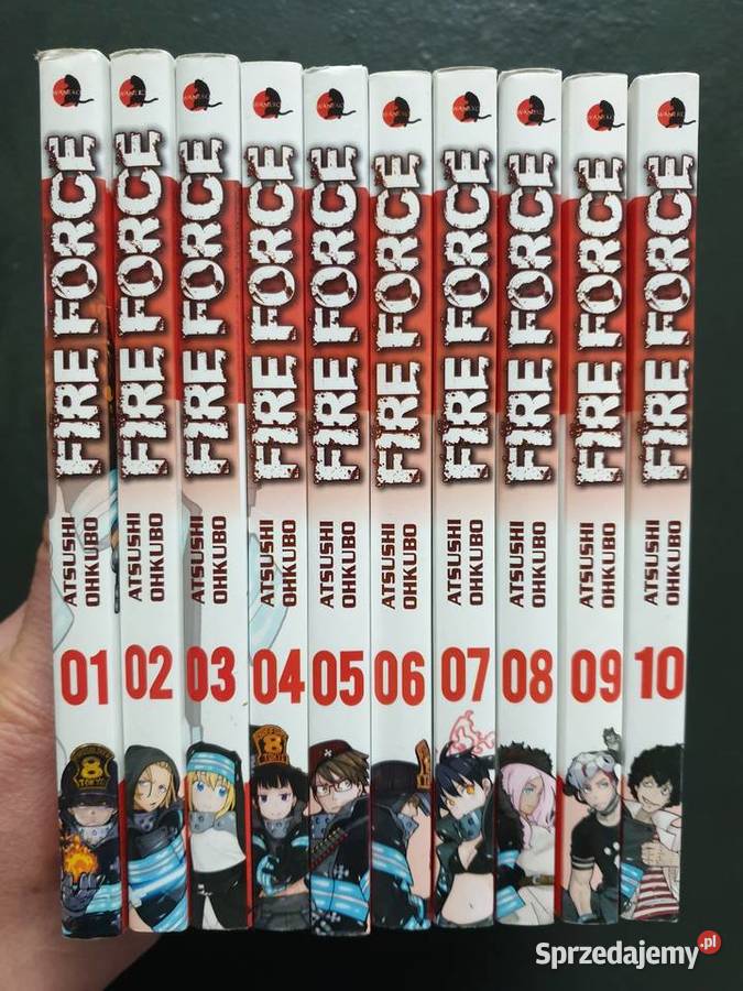 Fire Force zestaw 10 tomów Manga Polskie Gdynia