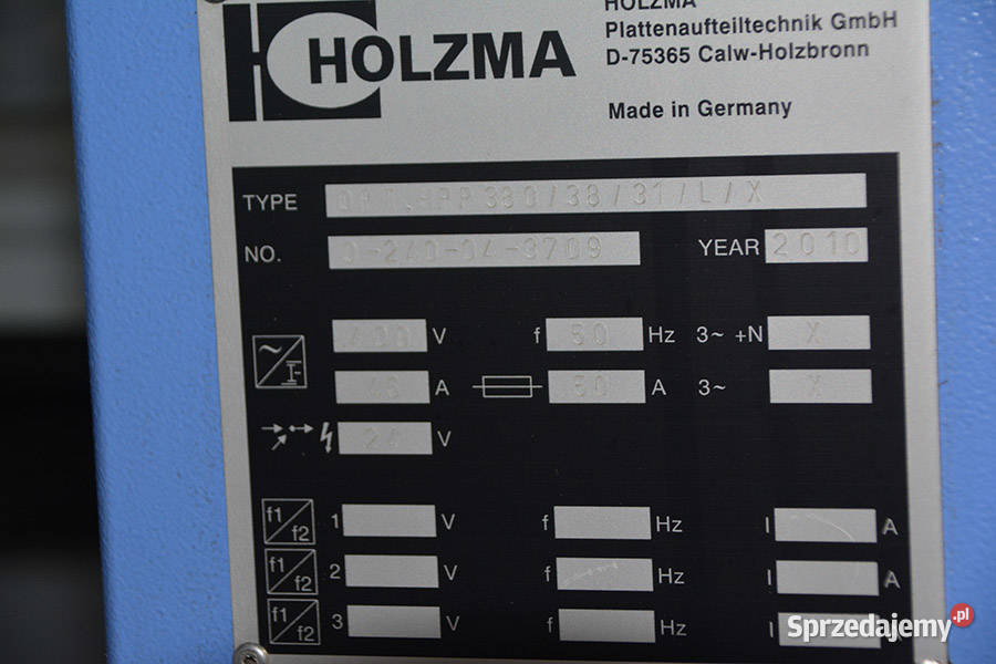 6559 PIŁA PANELOWA HOLZMA HPP 380 Biertowice