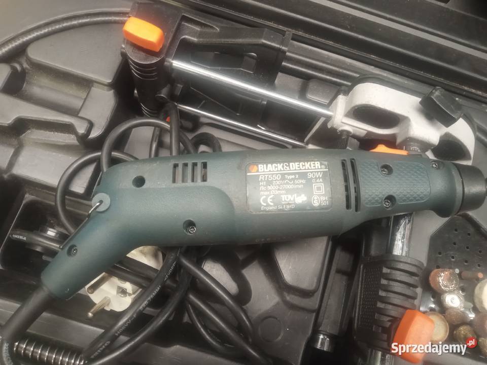 Szlifierka BlackDecker RT 550 90 W palcowa mini Skórka sprzedam